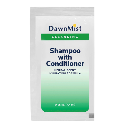 DawnMist Shampoo/Conditioner Packet - 0.25 oz, Herbal Scent