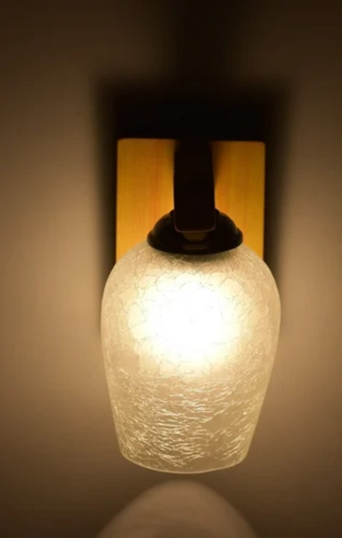 Incandescent Glass Wall Lamp