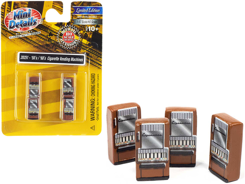 1950\'s-1960\'s Cigarette Vending Machines 4 piece Accessory Set for