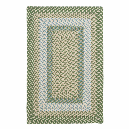 Colonial Mills Rug MG19R096X096R Montego - Lily Pad Green 8 ft. square