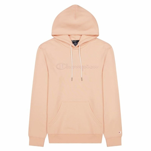 Men’s Hoodie Champion Script Logo Pink