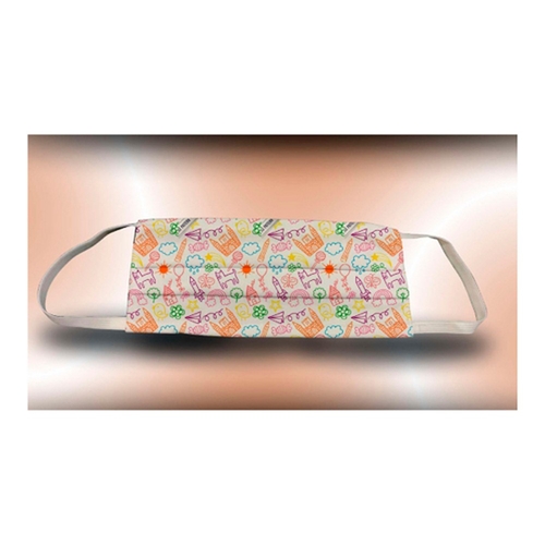 Hygienic Face Mask Drawings 6-12 Years