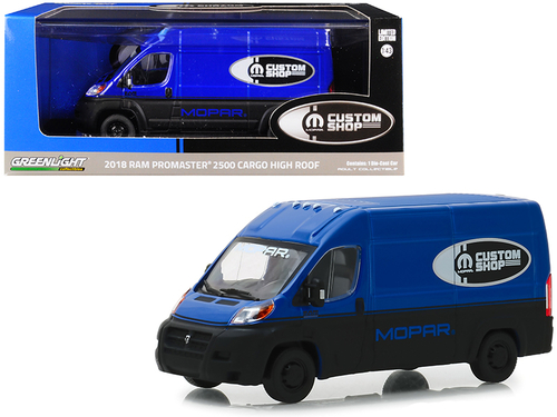 2018 RAM ProMaster 2500 Cargo Van High Roof Blue and Black \MOPAR
