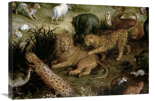 Global Gallery GCS-281790-30-142 30 in. The Land of Paradise - Detail 