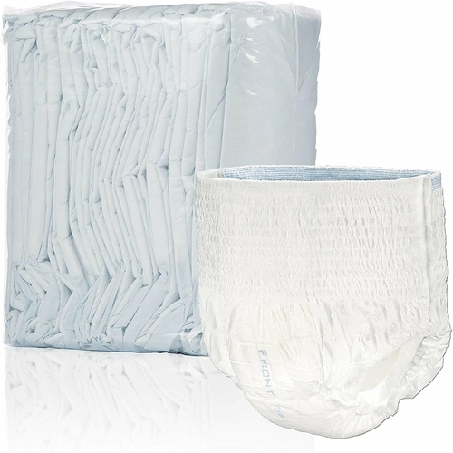 Pack of 80 Disposable Absorbent Underwear, Medium 34" x 48"