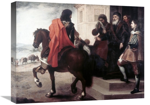 Global Gallery GCS-278802-22-142 22 in. Departure of the Prodigal Son 