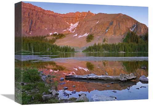 Global Gallery GCS-396543-1216-142 12 x 16 in. Palmyra Peak Reflected 