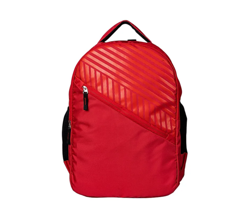 Geomatric Design Red School Bag Backpack for Kids