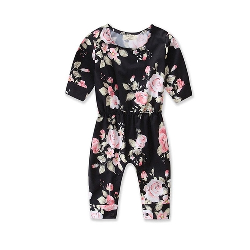 2019 Fashion Brand Baby Girl Clothes Cute Floral