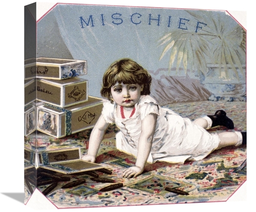 Global Gallery GCS-280987-16-142 16 in. Mischief Art Print - Unknown