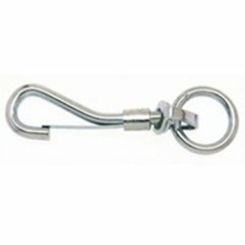 T7606502 Spring Snap Rndeye Swivel, 0.37 In.