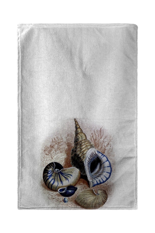 Betsy Drake BT003 Antique Sea Shells Beach Towel - 30 x 50 in.