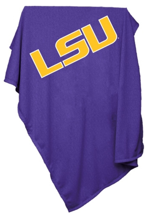 Logo Brands 162-74 Louisiana State University Sweatshirt Blanket