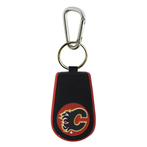 Calgary Flames Keychain Classic Hockey