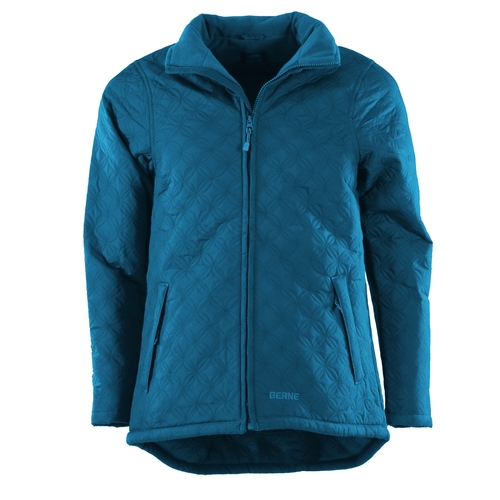 Berne Apparel WJ67RIPR400 Regular Ladies Trek Jacket, Riptide - Me