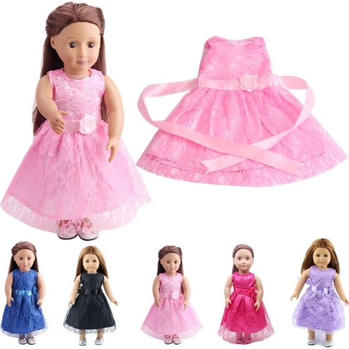 american girl doll High Quality Lace skirt For 18
