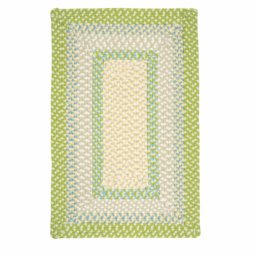 Colonial Mills Rug MG69R024X072R Montego - Lime Twist 2 ft. x 6 ft. Br
