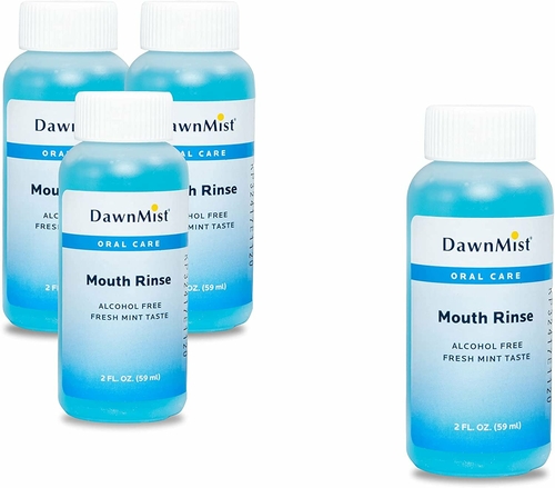 Dukal Mouth Rinse. Case of 144 Mouthwashes 2 oz. Mint Mouth Rinse for