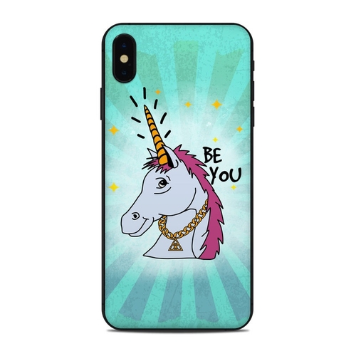 DecalGirl AIPXSM-BEYOUNI Apple iPhone XS Max Skin - Be You Unicorn
