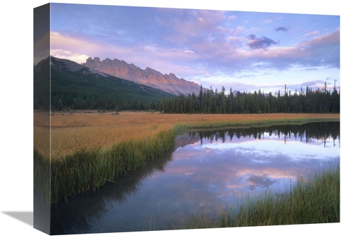 Global Gallery GCS-396737-1216-142 12 x 16 in. Dolomite Peak & Bow Riv