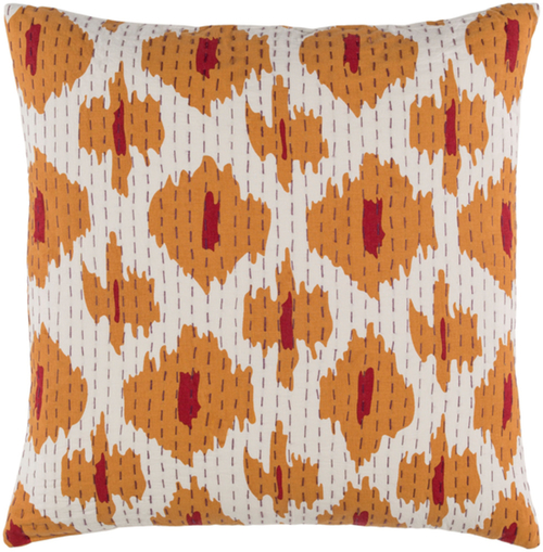 Surya KTH003-2222 Kantha Pillow Cover - 22 x 22 x 0.25 in.