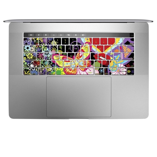 DecalGirl AMBK16-FLOWERCLOUD Apple MacBook Pro 13 & 15 Keyboard Skin -