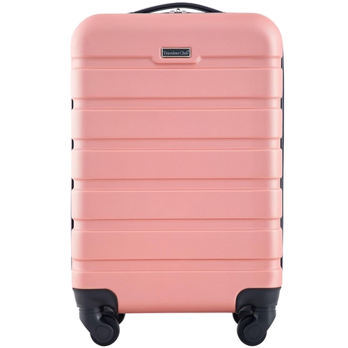 Main Luggage Suitcase 4 Wheels Trolley Bags for Travel Peach 28 Inches image