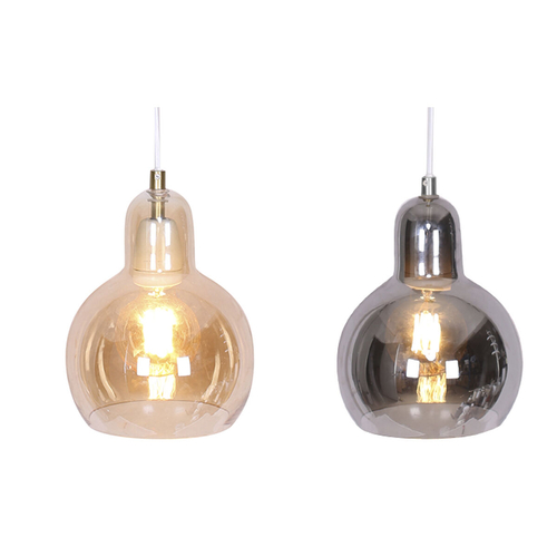 Ceiling Light DKD Home Decor Grey Amber Crystal 40 W 18 x 18 x 25 cm