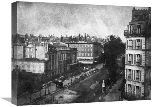 Global Gallery GCS-455085-22-142 22 in. The Boulevards of Paris, M