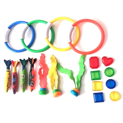 19pcs/set Treasures Swimming Pool Funny Games