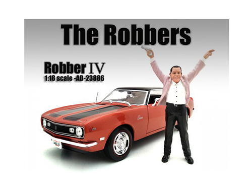 \The Robbers\" Robber IV Figure For 1:18 Scale Models by American