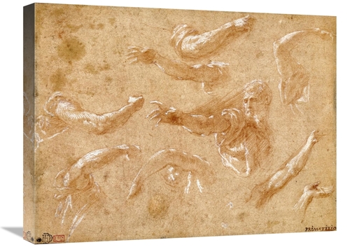 Global Gallery GCS-456110-1824-142 18 x 24 in. Study of God the Father