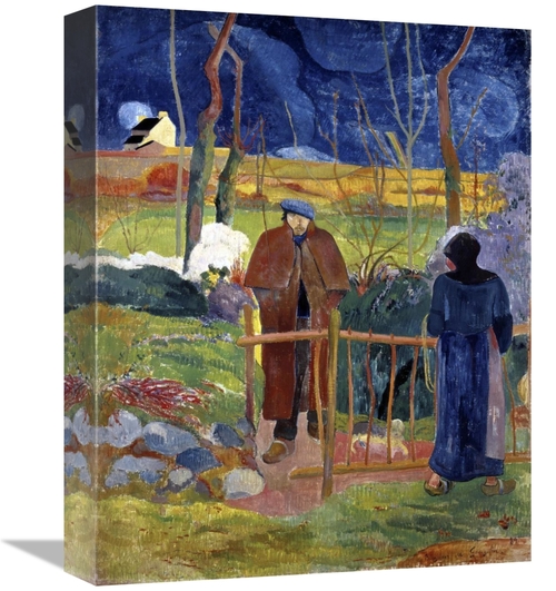 Global Gallery GCS-277625-16-142 16 in. Bonjour, Mone Pieceur Gaug