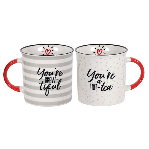 You're Brew-tiful Couples Mug Set