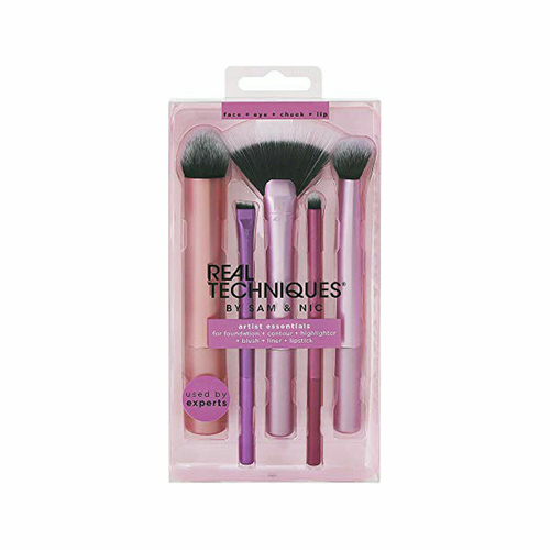 Set of Make-up Brushes Artist Essentials Real Techniques Artist