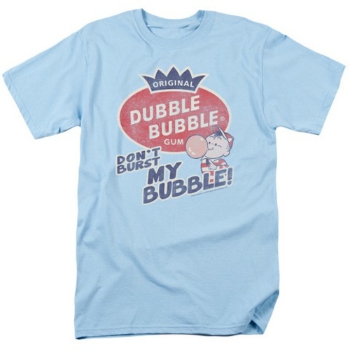 Trevco Dubble Bubble-Burst Bubble - Short Sleeve Adult 18-1 Tee - Ligh