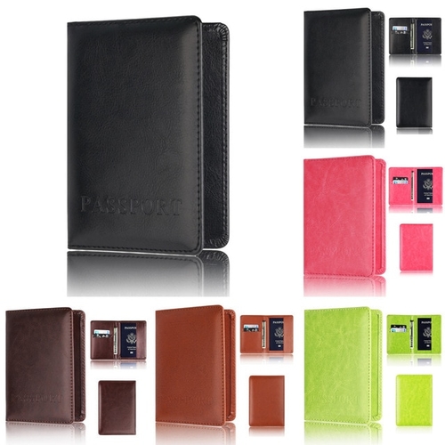 Fashion credit card holder women men Passport