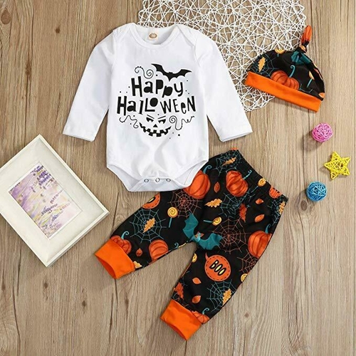 Pudcoco Autumn Halloween Dress Newborn kids Baby