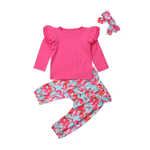 Fashion Kids Baby Girl Clothes Autumn Sets