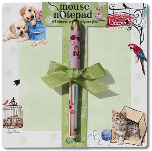 Lissom Design 29049 Mouse Note Pad  - LMP