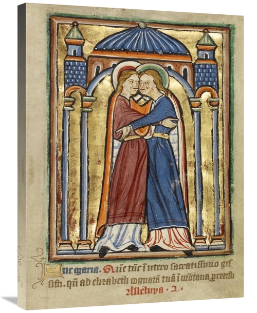 Global Gallery GCS-457561-2432-142 24 x 32 in. The Visitation Art Prin