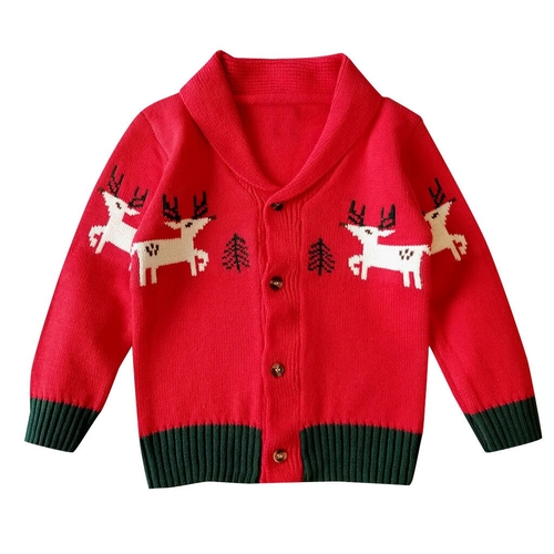 Autumn Winter Knitwear Christmas Baby Boy Girl