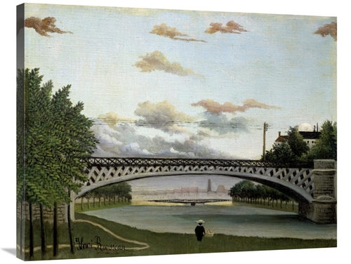 Global Gallery GCS-279893-36-142 36 in. The Charenton Bridge Art Print