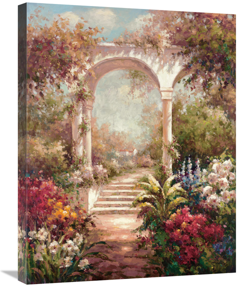 Global Gallery GCS-121139-2228-142 22 x 28 in. Fiorenzas Garden Art Pr