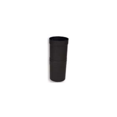 Olympia 3602546 6 in. Ventis Single-Wall Black Stove Pipe with Cold Ro