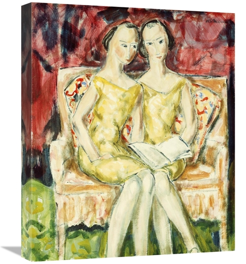 Global Gallery GCS-268291-22-142 22 in. Flappers Art Print - Alfred He