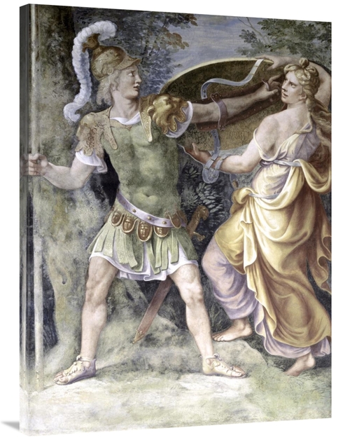 Global Gallery GCS-279874-40-142 40 in. Thetis Arming Achilles Art Pri