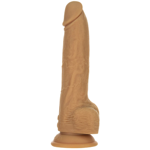 Masturbator Thrusting Dong with Remote 9 Inch Caramel (15,2 cm)