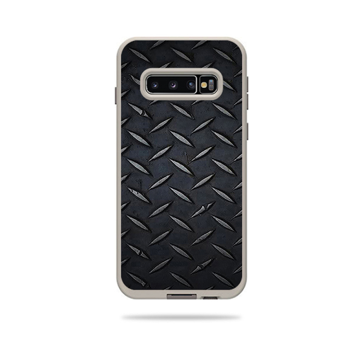 MightySkins LIFSAG10-Black Diamond Plate Skin for Lifeproof Fre Case S