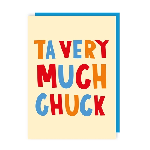 Ta Chuck Card (Pack of 6)